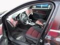 Jet Black/Sport Red Interior Photo for 2012 Chevrolet Cruze #69231237