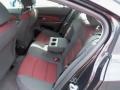 Jet Black/Sport Red 2012 Chevrolet Cruze LT Interior Color