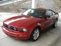 2009 Dark Candy Apple Red Ford Mustang V6 Premium Coupe  photo #4