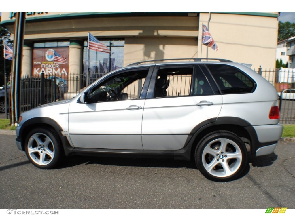 Titanium Silver Metallic 2003 BMW X5 4.6is Exterior Photo #69233259