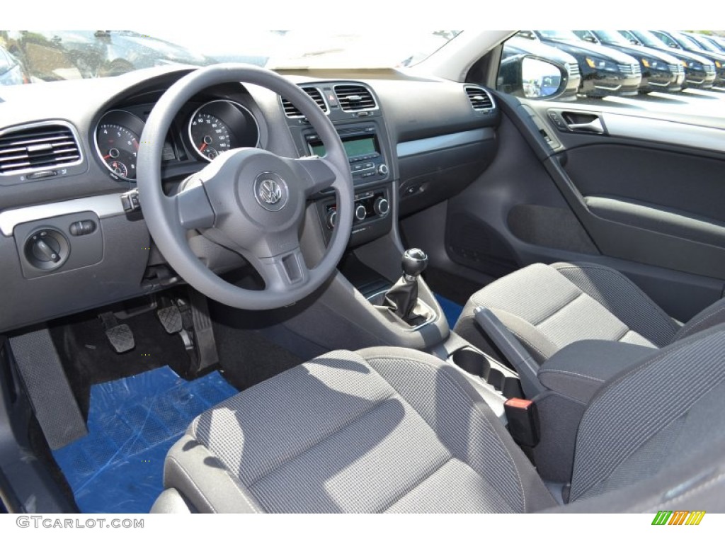 Titan Black Interior 2013 Volkswagen Golf 2 Door Photo #69233355