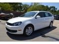 Candy White - Jetta TDI SportWagen Photo No. 1