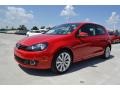 Tornado Red 2013 Volkswagen Golf 2 Door TDI