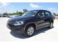 Deep Black Metallic - Tiguan S Photo No. 1