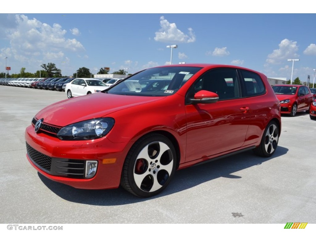 Tornado Red 2013 Volkswagen GTI 2 Door Exterior Photo #69234129
