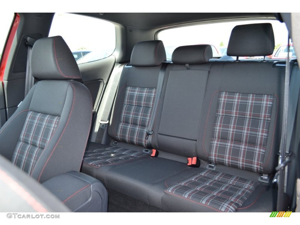 Interlagos Plaid Cloth Interior 2013 Volkswagen GTI 2 Door Photo #69234156
