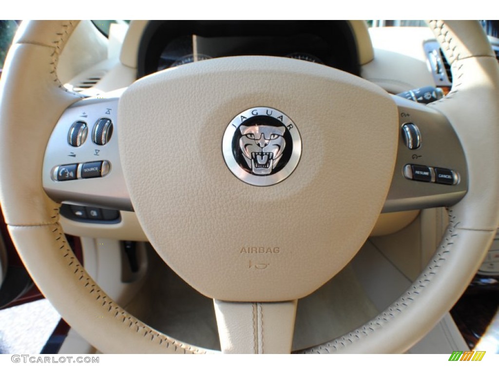 2010 XK XK Convertible - Claret Red Metallic / Caramel photo #20
