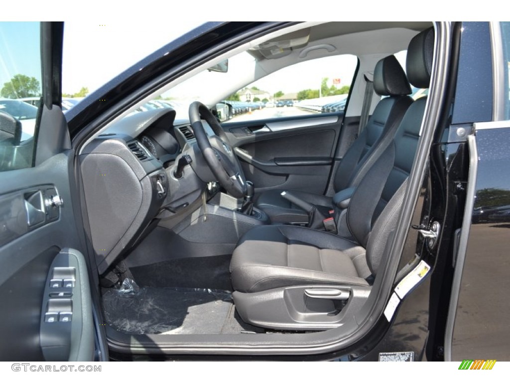 2013 Jetta TDI Sedan - Black Uni / Titan Black photo #3