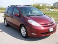 2008 Salsa Red Pearl Toyota Sienna XLE  photo #4