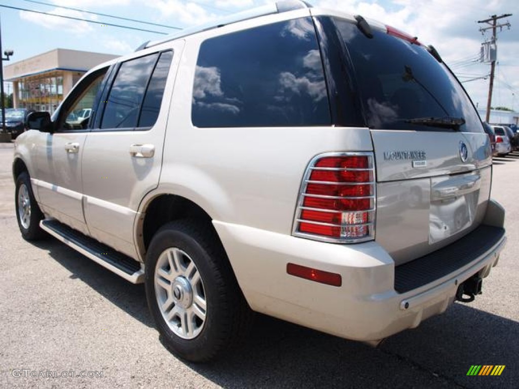 2005 Mountaineer V6 AWD - Ivory Parchment Tri-Coat / Medium Dark Parchment photo #4