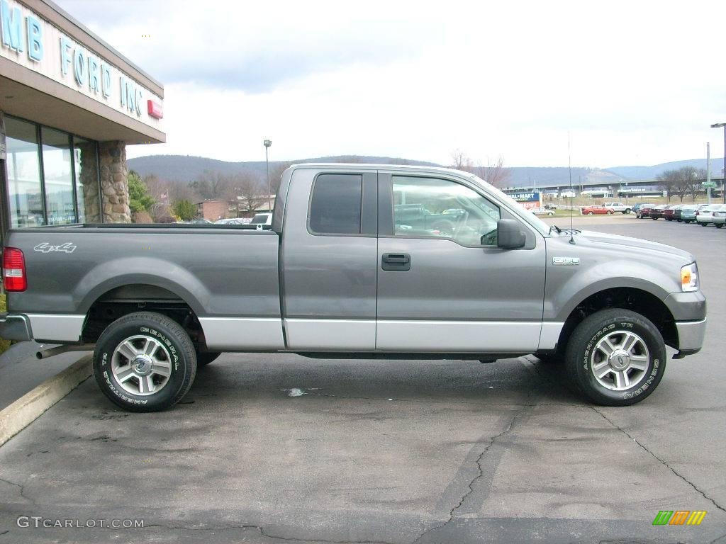 2006 F150 XLT SuperCab 4x4 - Dark Shadow Grey Metallic / Medium/Dark Flint photo #6