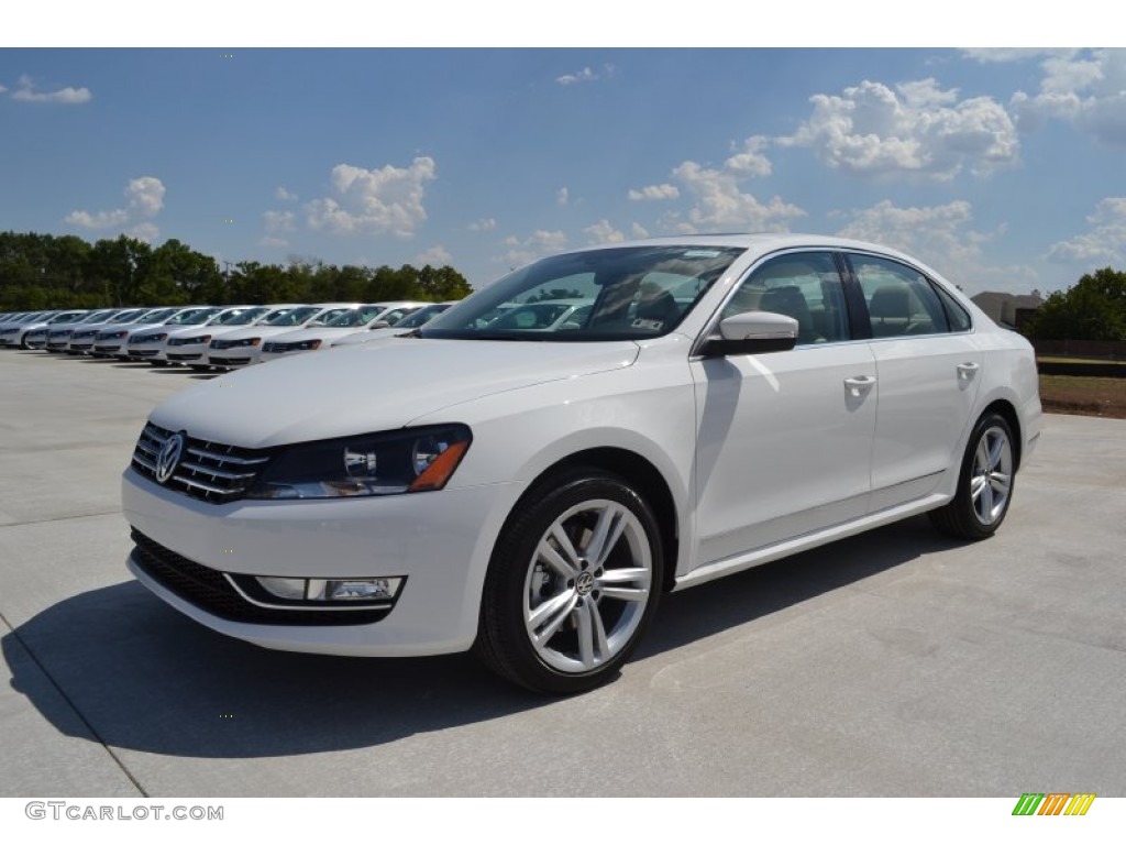 Candy White 2013 Volkswagen Passat TDI SEL Exterior Photo #69235608
