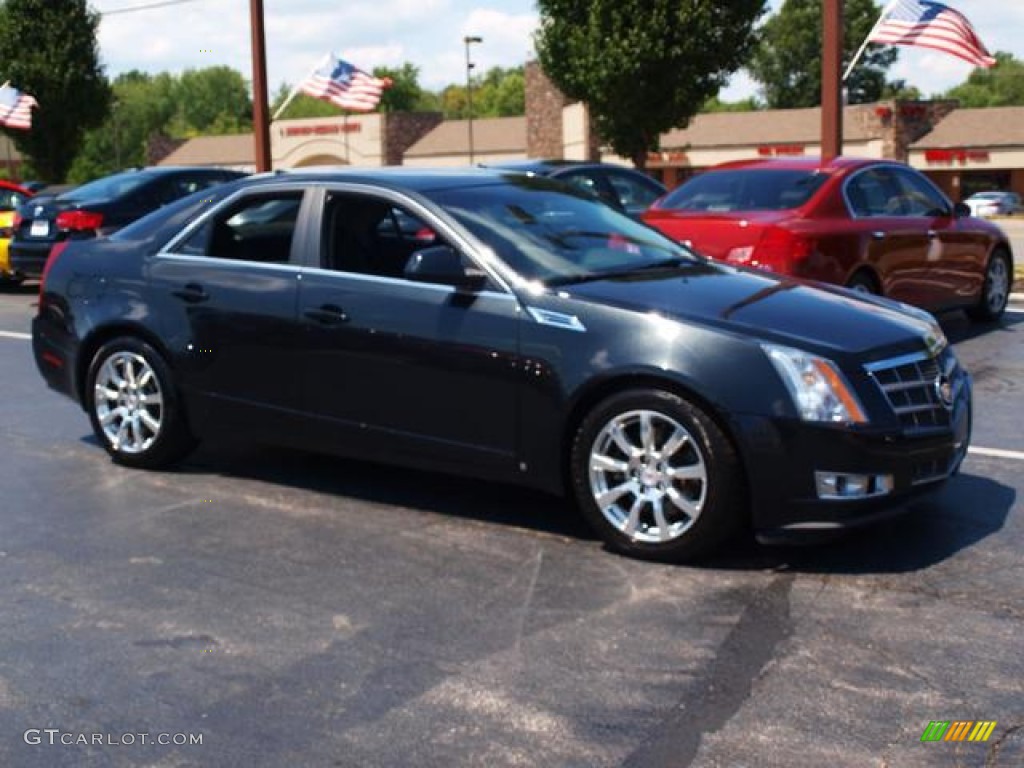 2009 CTS Sedan - Black Ice / Ebony photo #2