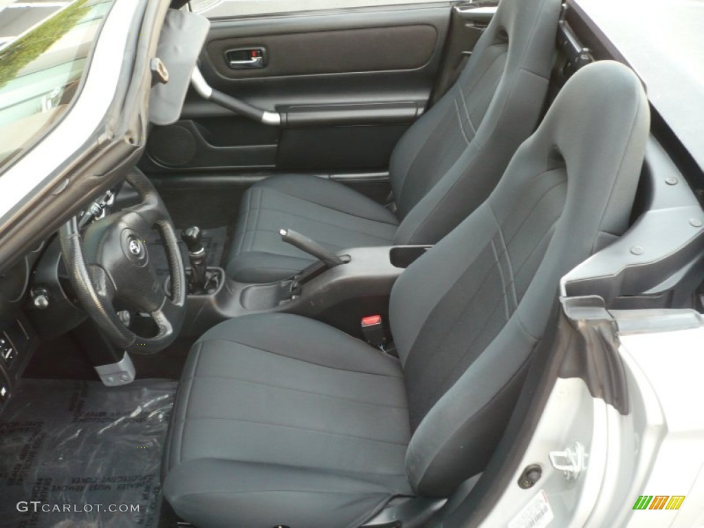 Black Interior 2003 Toyota MR2 Spyder Roadster Photo #69236745