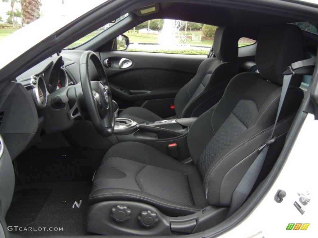 2012 370Z Sport Coupe - Pearl White / Black photo #11