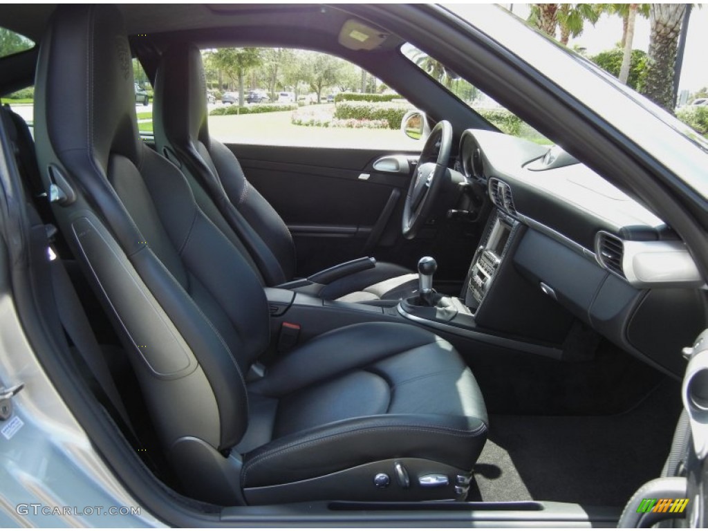 Black Interior 2007 Porsche 911 Turbo Coupe Photo #69238533