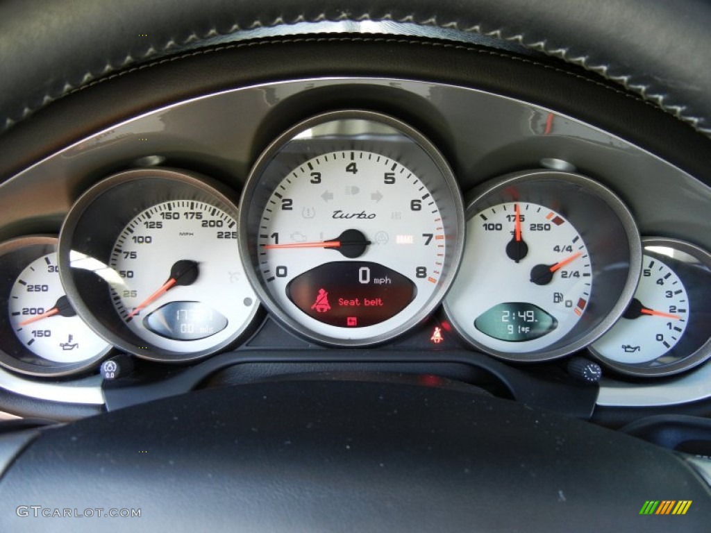 2007 Porsche 911 Turbo Coupe Gauges Photo #69238578