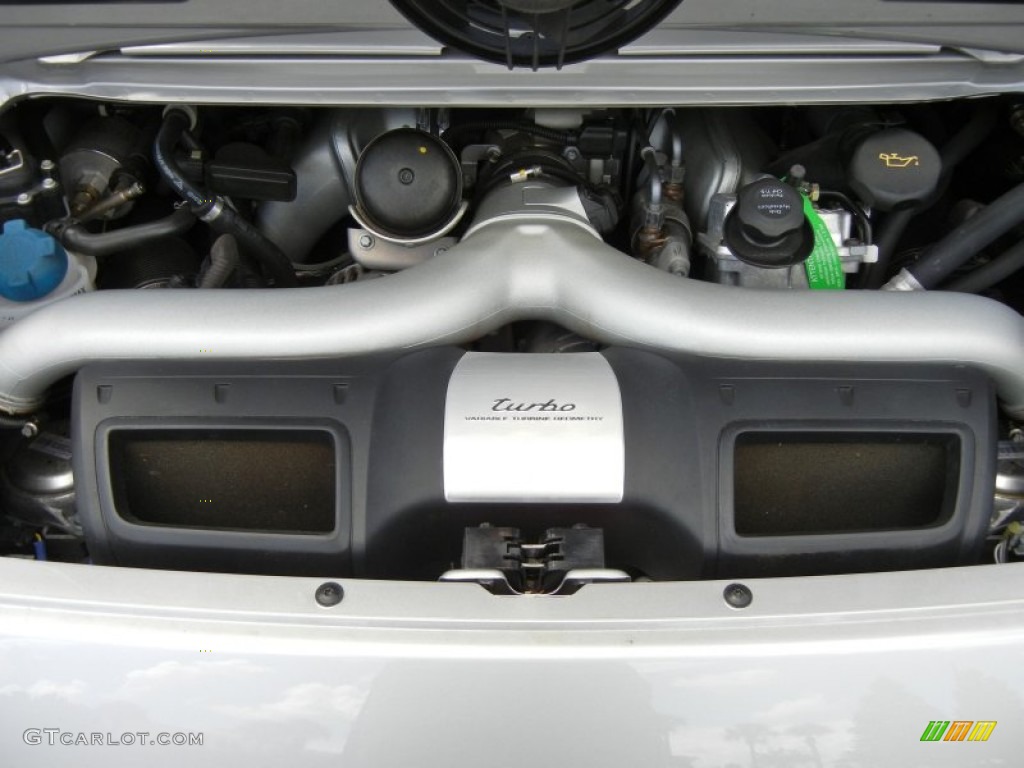 2007 Porsche 911 Turbo Coupe 3.6 Liter Twin-Turbocharged DOHC 24V VarioCam Flat 6 Cylinder Engine Photo #69238668
