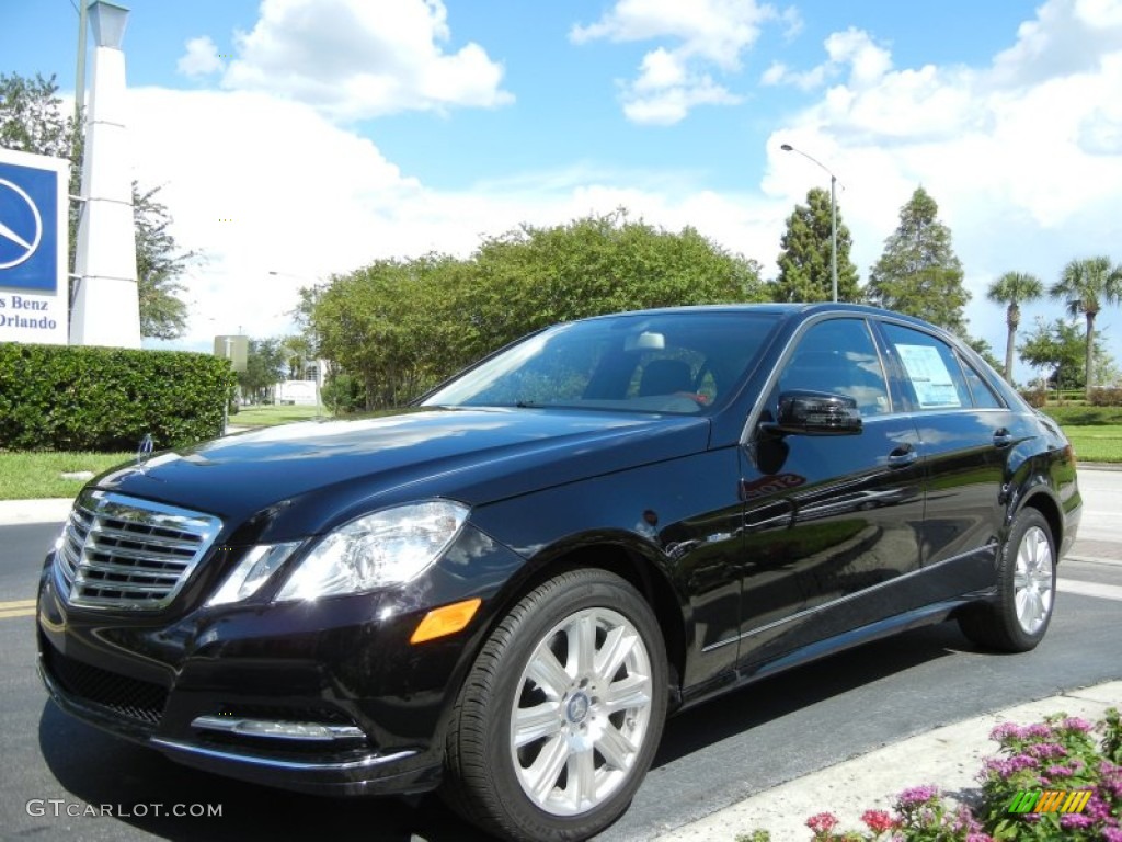 Black 2012 Mercedes-Benz E 350 Sedan Exterior Photo #69239913