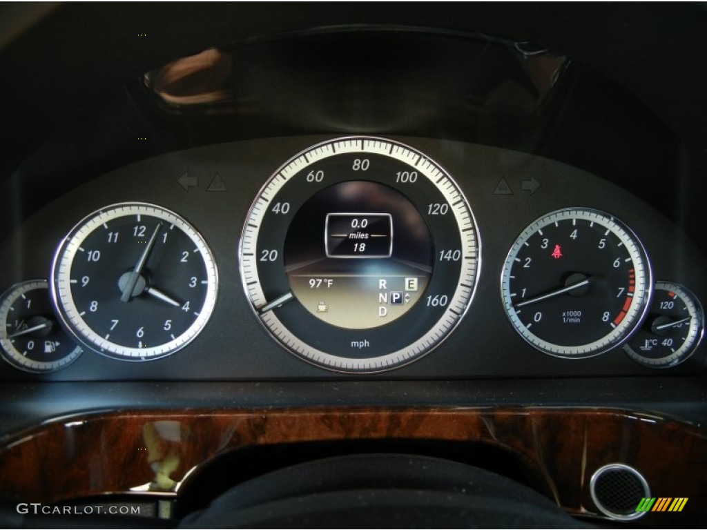 2012 Mercedes-Benz E 350 Sedan Gauges Photo #69239979