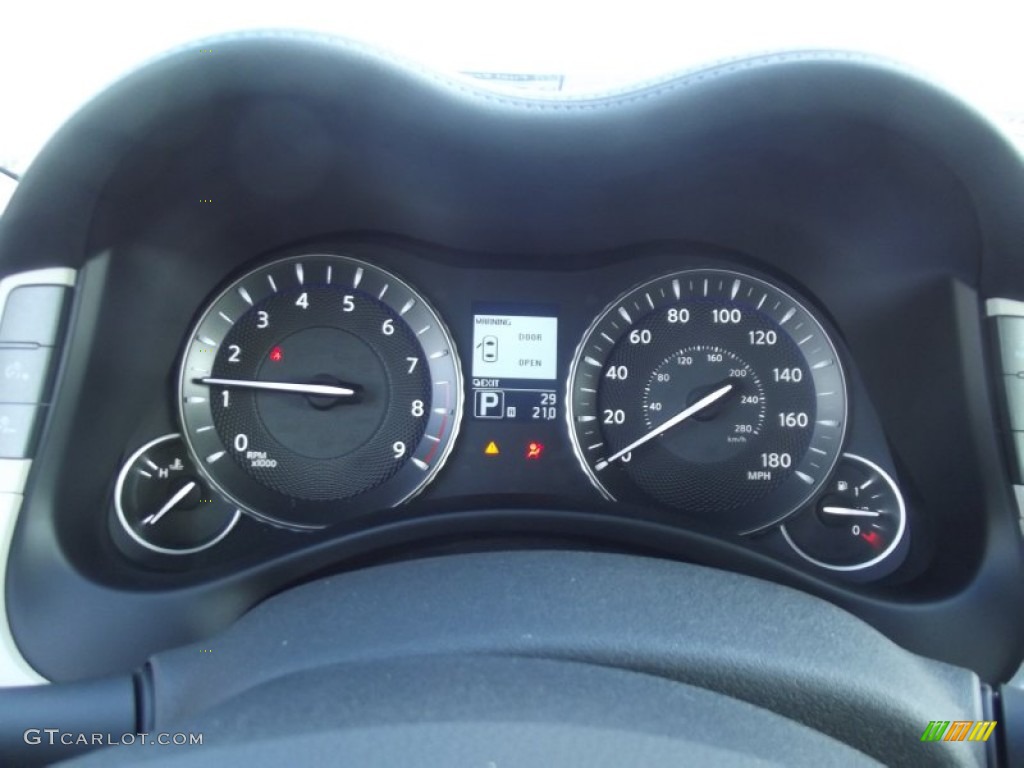 2013 Infiniti M 37 Sedan Gauges Photo #69240000