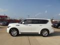 2012 Moonlight White Infiniti QX 56  photo #5