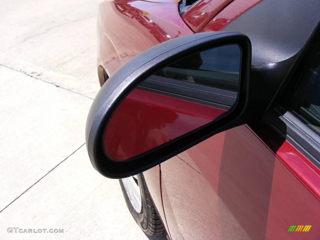 2007 Focus ZX4 S Sedan - Dark Toreador Red Metallic / Charcoal/Light Flint photo #14