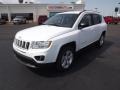 2013 Bright White Jeep Compass Latitude  photo #1