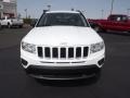 2013 Bright White Jeep Compass Latitude  photo #2