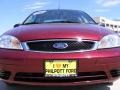 2007 Dark Toreador Red Metallic Ford Focus ZX4 S Sedan  photo #17