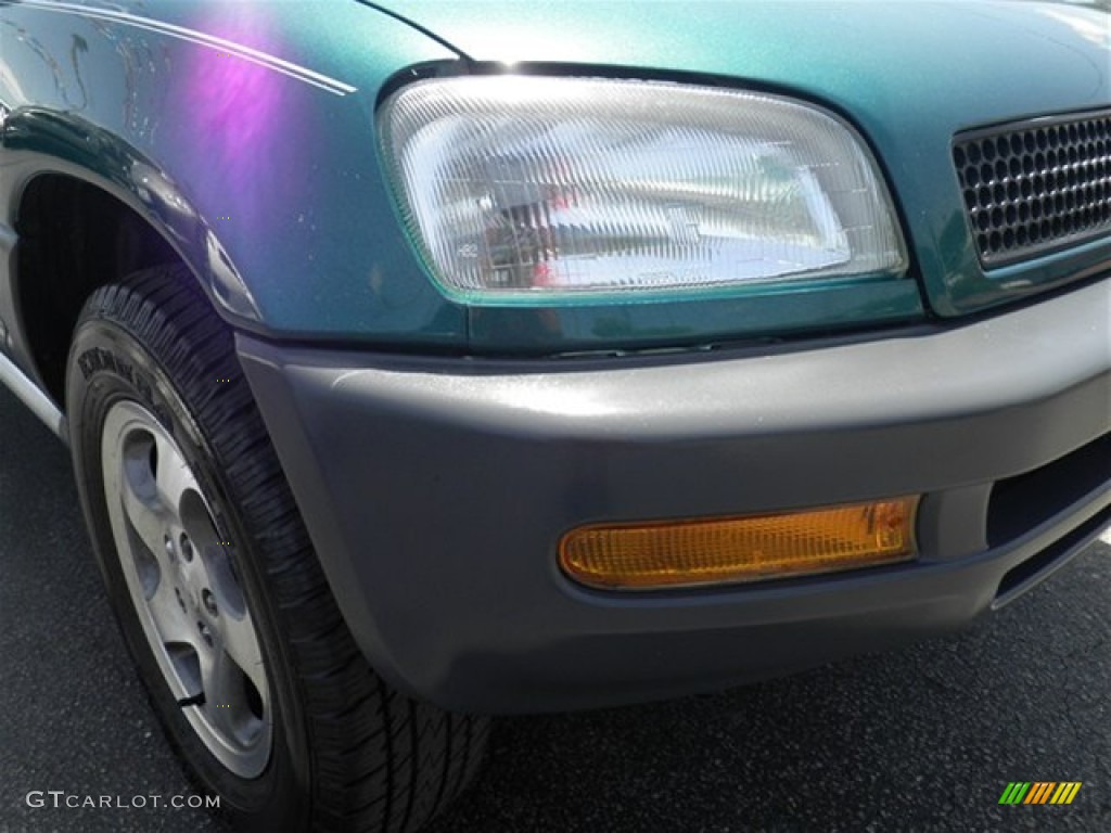 1997 RAV4  - Dark Green Metallic / Gray photo #2