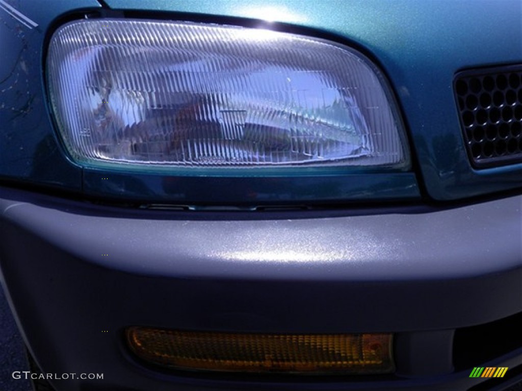 1997 RAV4  - Dark Green Metallic / Gray photo #3