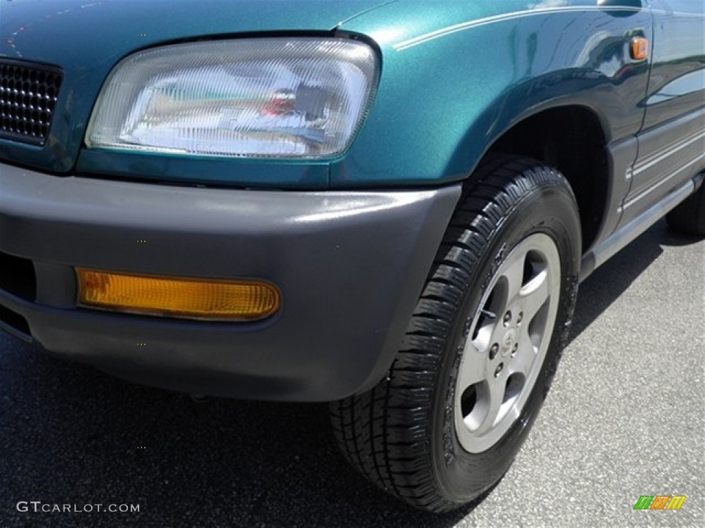 1997 RAV4  - Dark Green Metallic / Gray photo #8