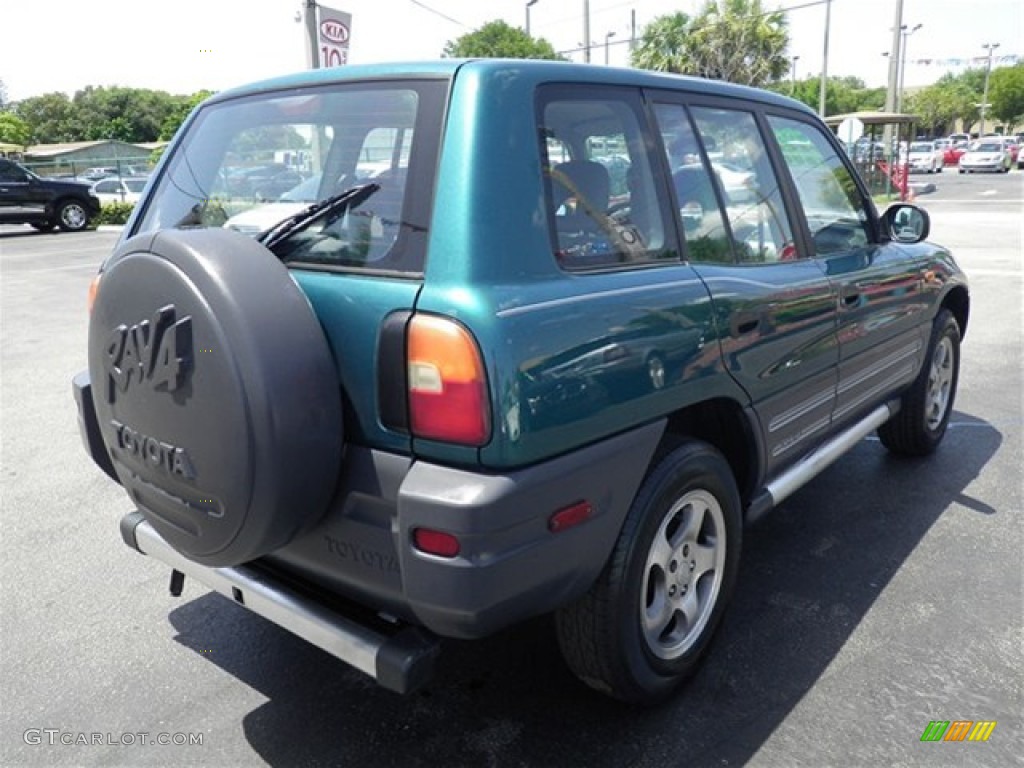 1997 RAV4  - Dark Green Metallic / Gray photo #17