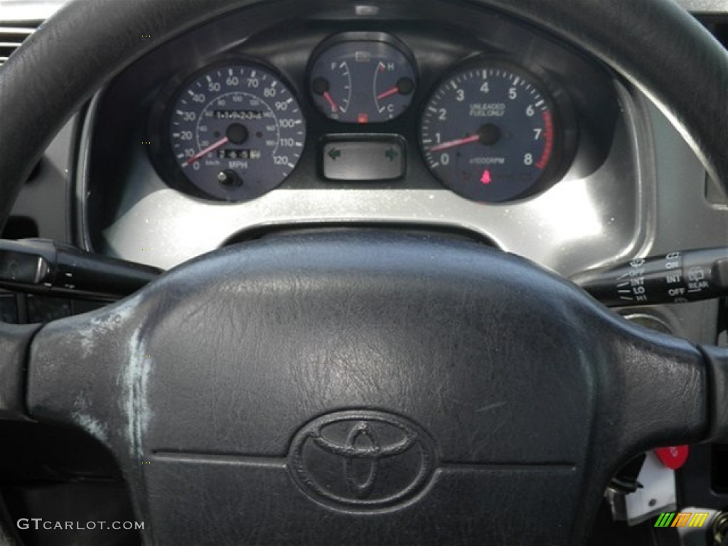 1997 RAV4  - Dark Green Metallic / Gray photo #34