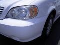 2002 Clear White Kia Sedona EX  photo #8