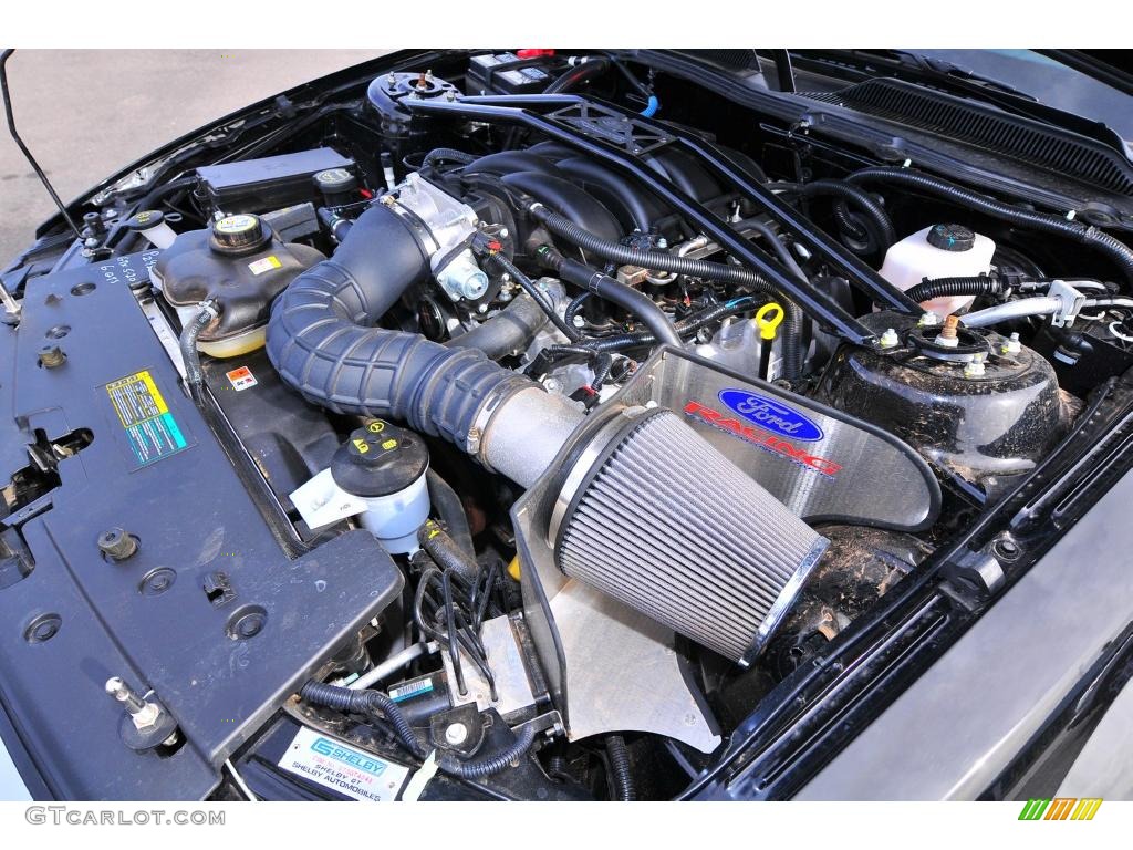 2007 Mustang Shelby GT Coupe - Black / Dark Charcoal photo #20