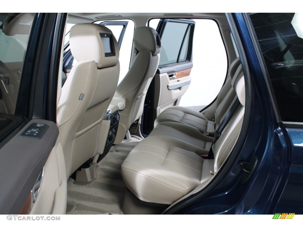 2011 Range Rover Sport HSE LUX - Baltic Blue / Almond/Nutmeg photo #19