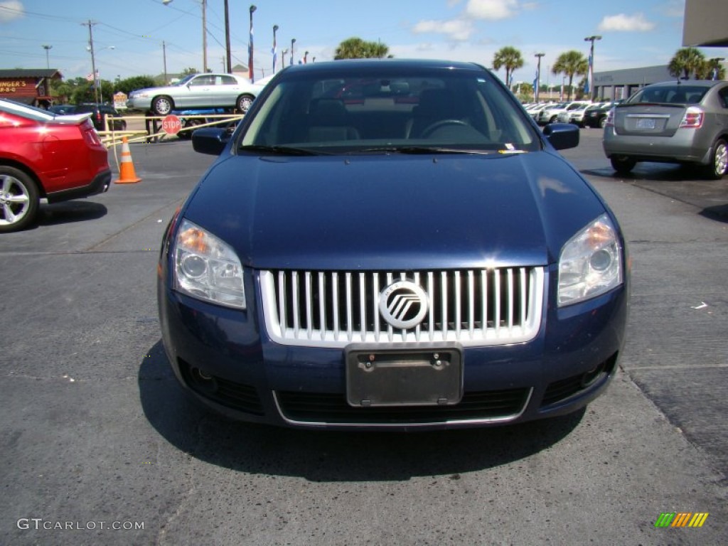 2007 Milan I4 Premier - Dark Blue Pearl Metallic / Medium Light Stone/Dark Charcoal photo #3