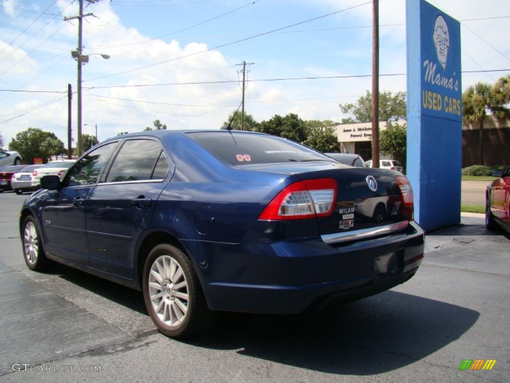 2007 Milan I4 Premier - Dark Blue Pearl Metallic / Medium Light Stone/Dark Charcoal photo #7