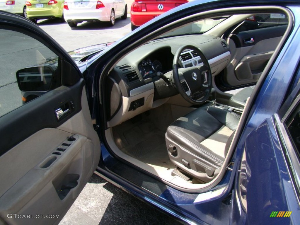 2007 Milan I4 Premier - Dark Blue Pearl Metallic / Medium Light Stone/Dark Charcoal photo #10