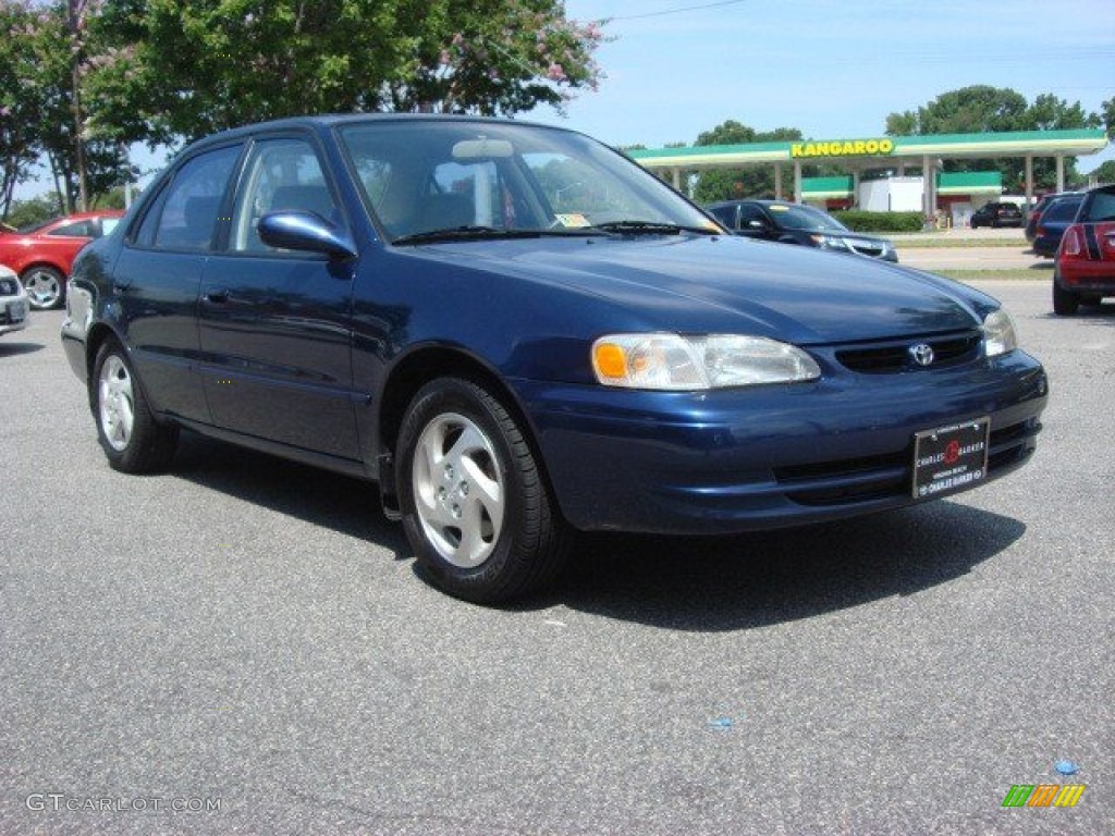 Dark Blue Pearl Toyota Corolla