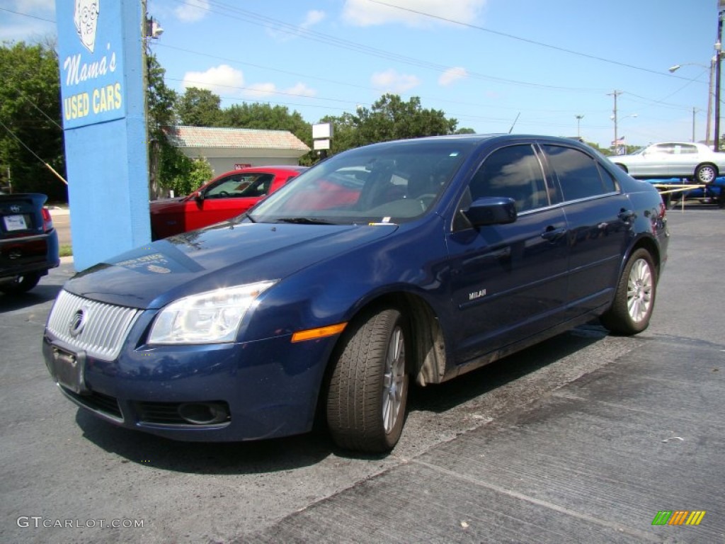 2007 Milan I4 Premier - Dark Blue Pearl Metallic / Medium Light Stone/Dark Charcoal photo #29