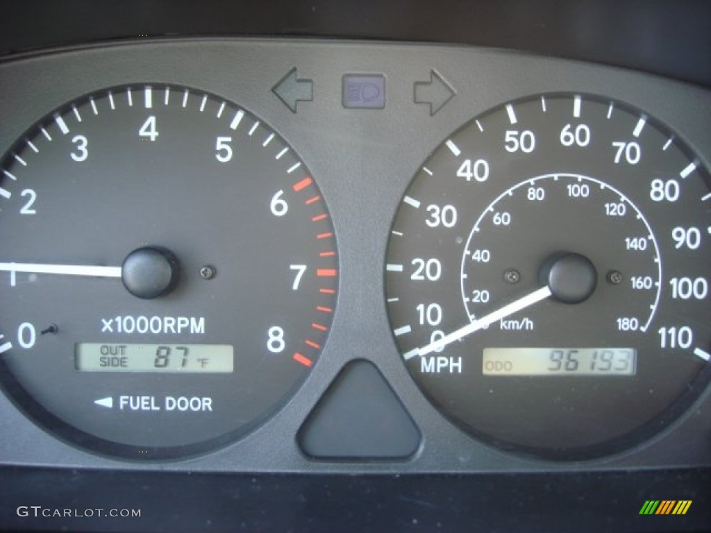 1998 Corolla LE - Dark Blue Pearl / Beige photo #13