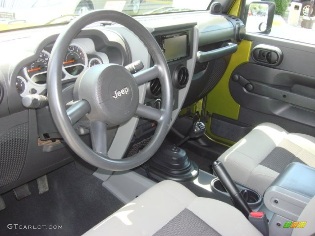 Dark Slate Gray/Medium Slate Gray Interior 2010 Jeep Wrangler Sport 4x4 Photo #69246594