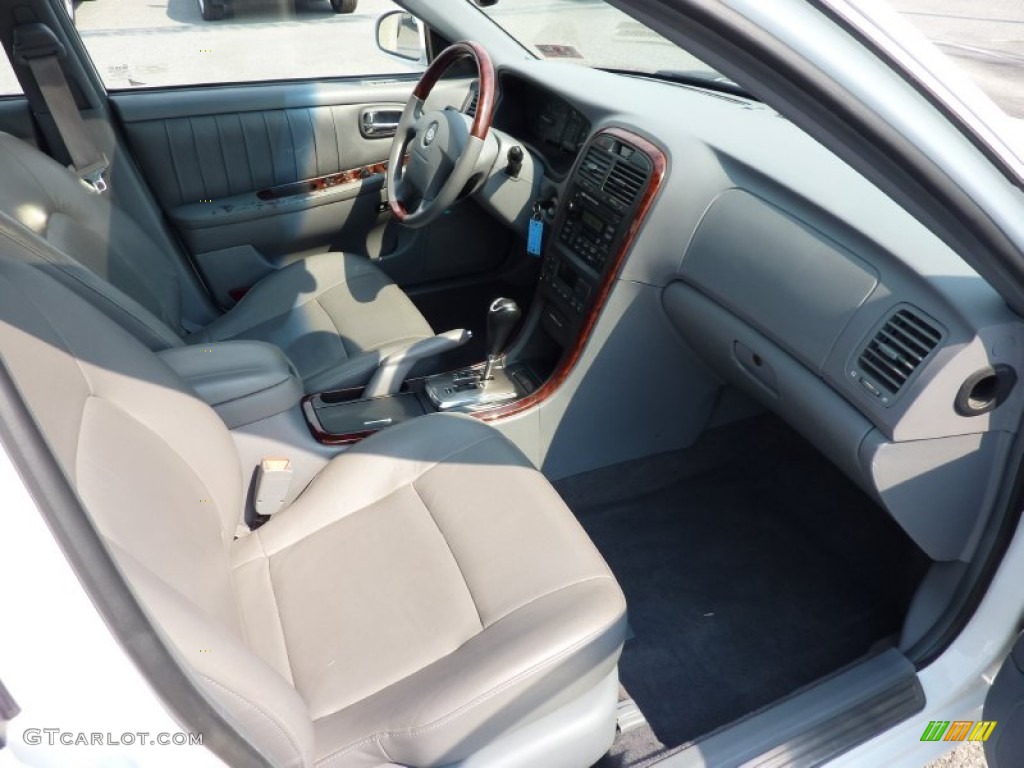 2003 Optima SE V6 - Clear White / Gray photo #10