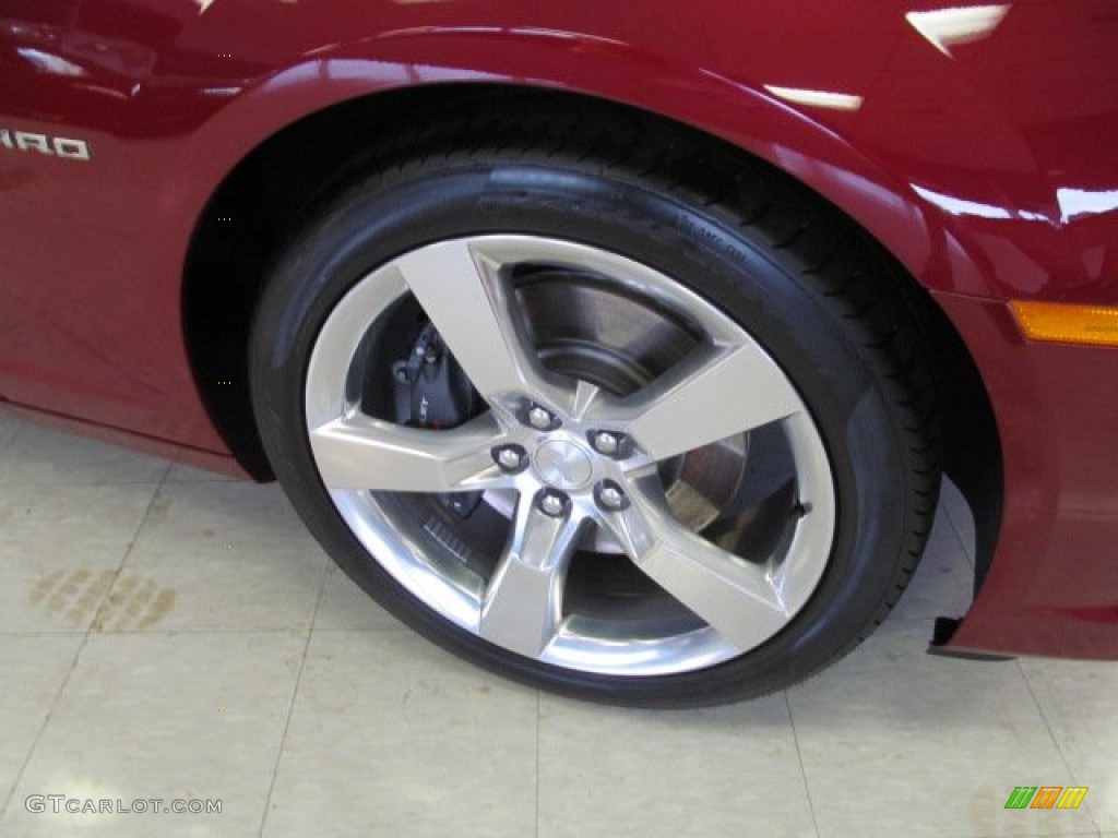 2010 Camaro SS Coupe - Red Jewel Tintcoat / Black photo #3