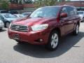 2008 Salsa Red Pearl Toyota Highlander Limited 4WD  photo #7