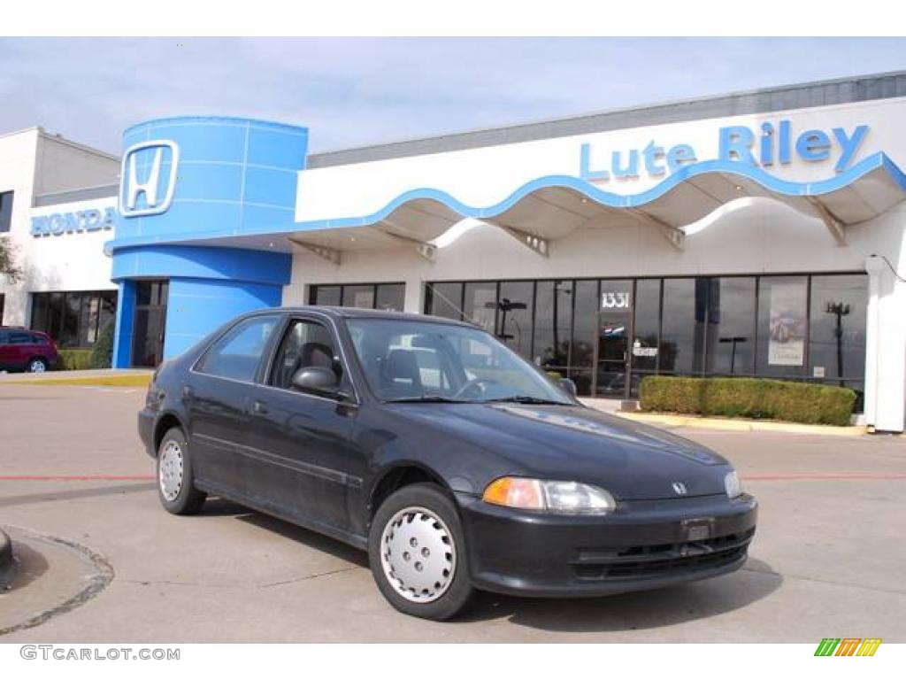1995 Civic LX Coupe - Dark Grey / Grey photo #1