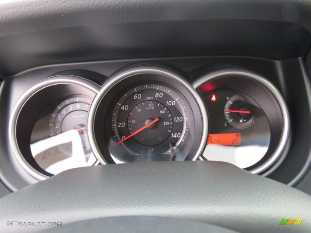 2012 Nissan Versa 1.8 S Hatchback Gauges Photo #69247974